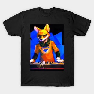 Fox at the DJ booth T-Shirt